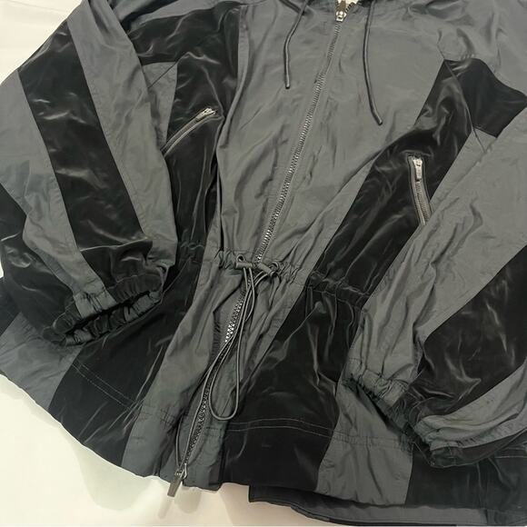 Free People Movement Morning to Midnight Jacket Full Zip Windbreaker Size Medium - Picture 5 of 14